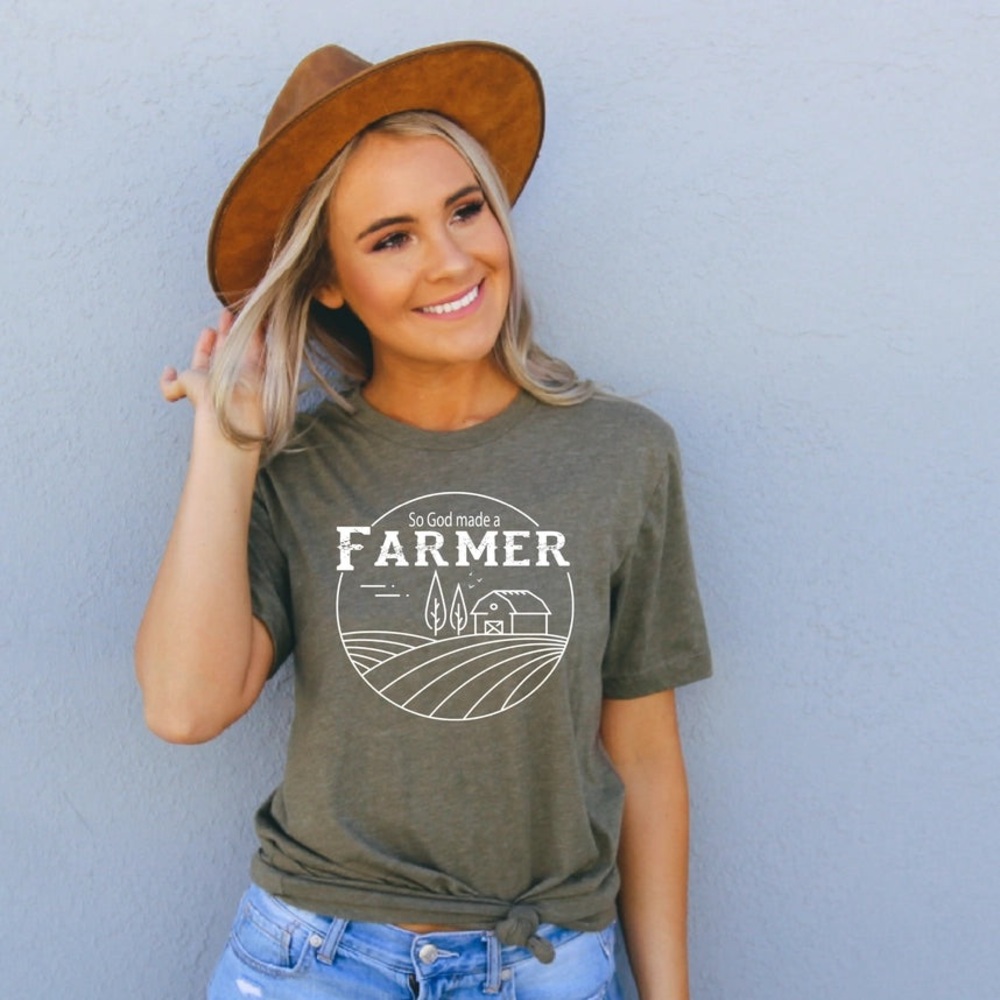 ‘So God Made a Farmer’ Graphic Tee